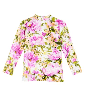 Top de bain Halcyon à fleurs | Zimmermann Kids