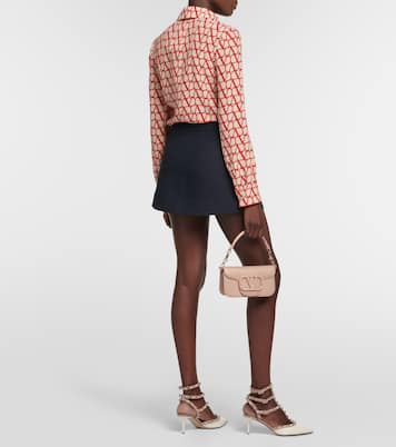 Minigonna in Crêpe Couture | Valentino