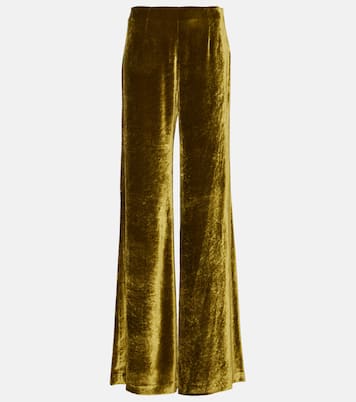 Julianne velvet pants | Galvan