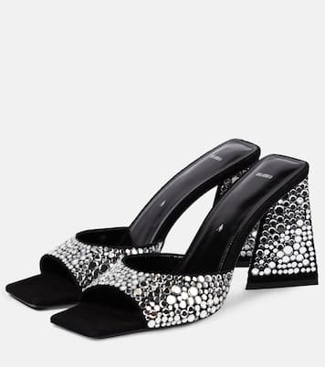 Mules Mini Devon 85 de ante adornados | The Attico