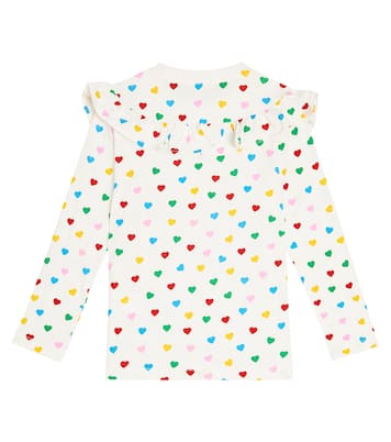 T-shirt in jersey di cotone con stampa | Stella McCartney Kids