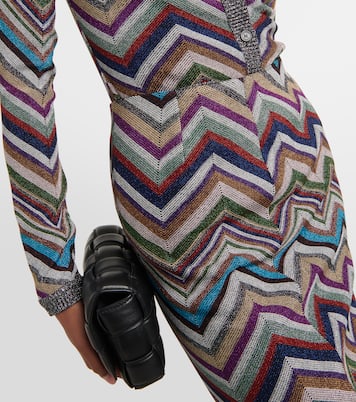 Falda tubo en mezcla de lana en zigzag | Missoni
