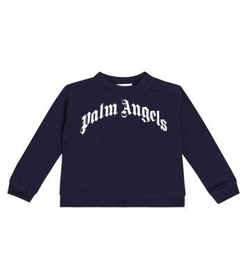 Bebé - sudadera de algodón con logo | Palm Angels Kids