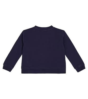 Bebé - sudadera de algodón con logo | Palm Angels Kids
