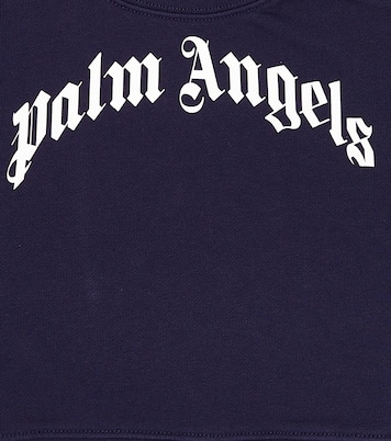 Bebé - sudadera de algodón con logo | Palm Angels Kids