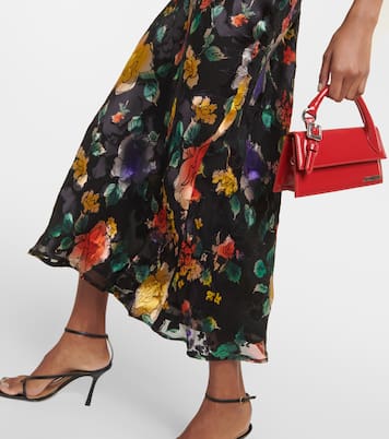 Floral halterneck midi dress | Rixo