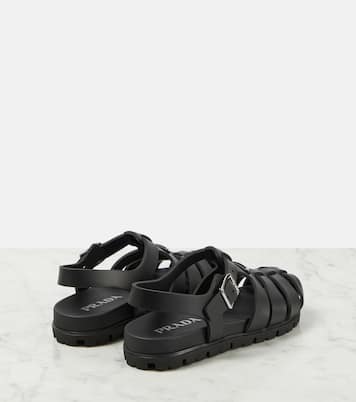 Logo fisherman sandals | Prada