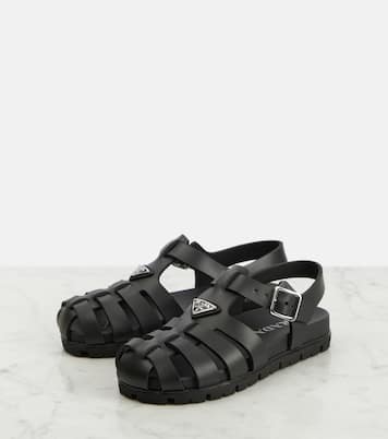 Logo fisherman sandals | Prada