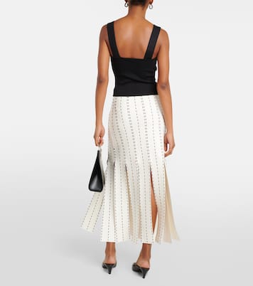 Madine ribbed-knit top | Simkhai
