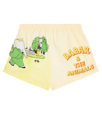 Puppy printed swim shorts | The Animals Observatory