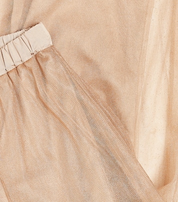 Pantaloni a gamba larga Findu in tulle | Donsje