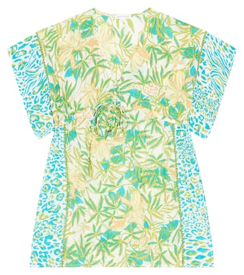 Amaya floral kaftan | Poupette St Barth Kids