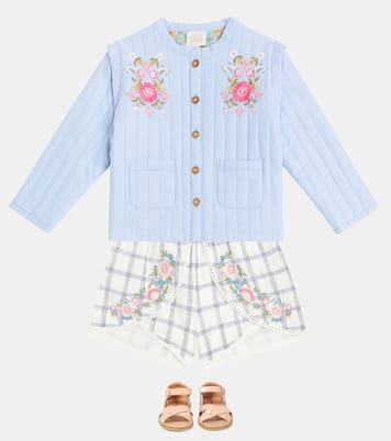 Chaqueta Mauricette de algodón bordada | Louise Misha
