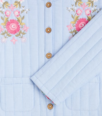 Chaqueta Mauricette de algodón bordada | Louise Misha