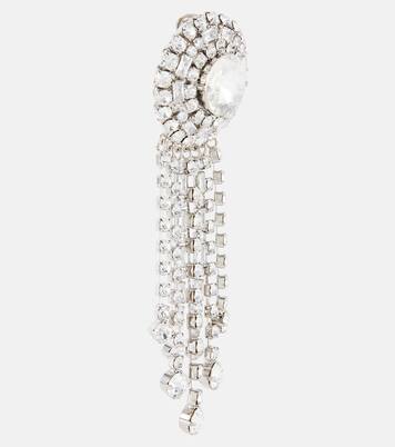 Orecchini clip-on con cristalli | Alessandra Rich