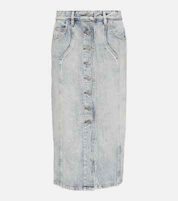 Falda midi Vandy de denim | Marant Etoile
