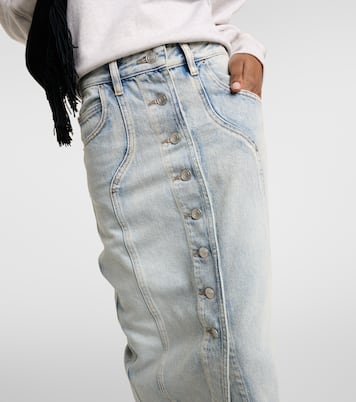 Falda midi Vandy de denim | Marant Etoile