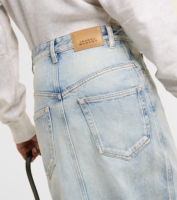 Falda midi Vandy de denim | Marant Etoile