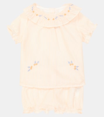 Bébé – Set top et short en coton | Tartine et Chocolat