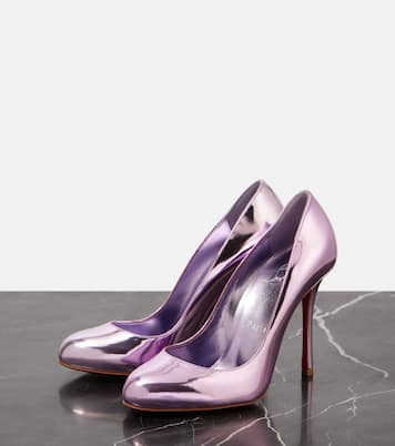 Pumps Dolly 100 in pelle metallizzata | Christian Louboutin