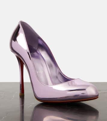 Pumps Dolly 100 in pelle metallizzata | Christian Louboutin