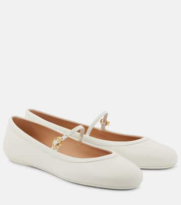 Ballerine Mary Jane Carla in pelle | Gianvito Rossi