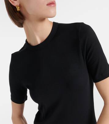 Cotton-blend jersey T-shirt | Toteme