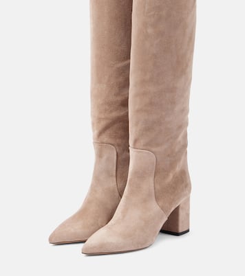 Anja 70 suede boots | Paris Texas