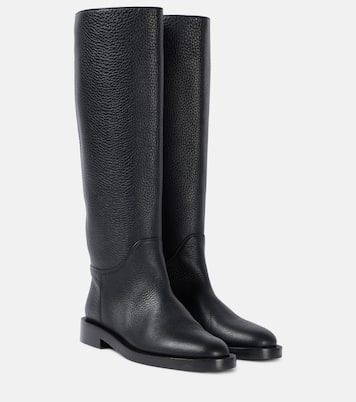Botas altas Flint de piel | Khaite