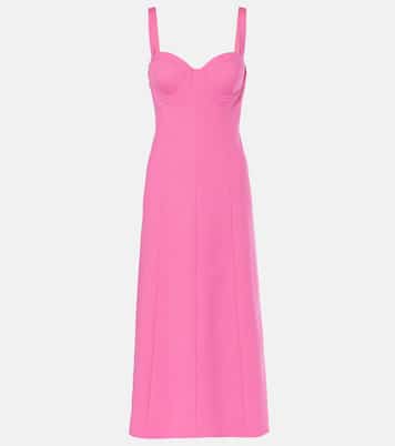 Bustier-Kleid aus einem Wollgemisch | Carolina Herrera