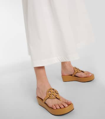 Miller leather thong sandals | Tory Burch