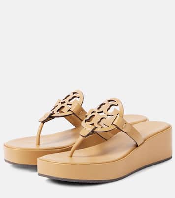 Miller leather thong sandals | Tory Burch