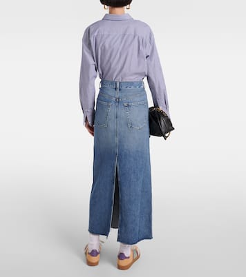 Jupe longue Circolo Reworked en jean | Citizens of Humanity