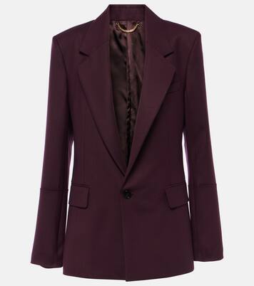 Oxblood blazer womens shop