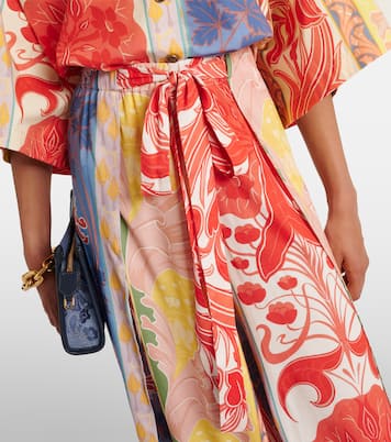 بنطلون واسع بطبعات | Etro