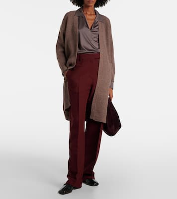 Cárdigan Emblema de mezcla de lana | Max Mara