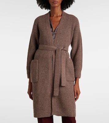 Cárdigan Emblema de mezcla de lana | Max Mara