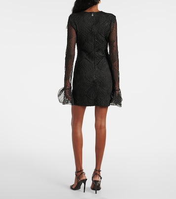 Mesh-trimmed minidress | Rotate