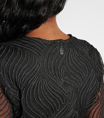 Mesh-trimmed minidress | Rotate