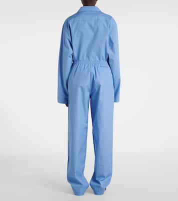 Pantaloni a gamba larga in cotone | Miu Miu