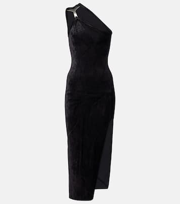 Abito midi monospalla Hydra | Rick Owens