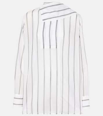 Camicia in organza di cotone e seta | Toteme