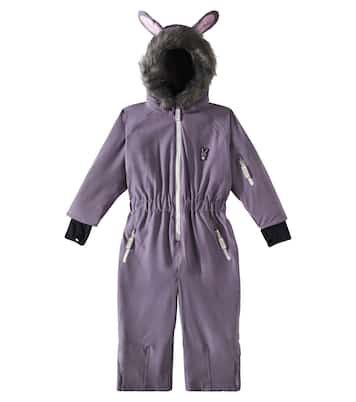 Hop The Bunny faux fur-trimmed skisuit | Roarsome