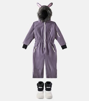 Hop The Bunny faux fur-trimmed skisuit | Roarsome