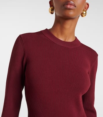 Abito midi Kenlie in raso e jersey | Simkhai