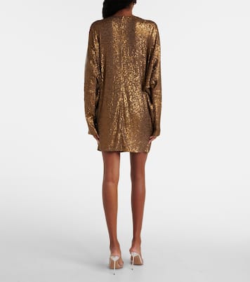 Dolman sequined minidress | Norma Kamali