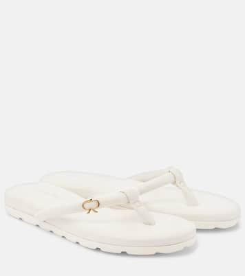 Tongs Juno en cuir | Gianvito Rossi