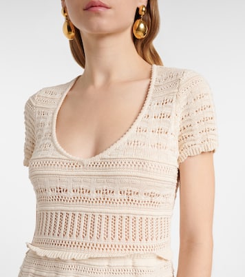 Abito midi Aurore in maglia di cotone | Marant Etoile