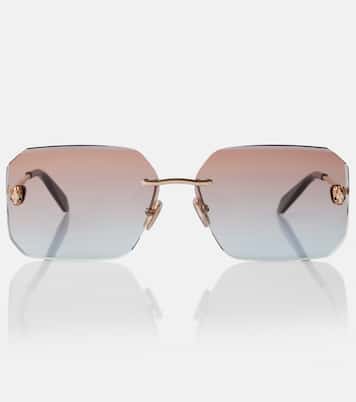 Occhiali da sole squadrati Serpenti | Bvlgari