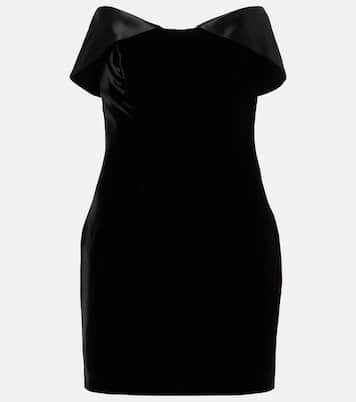 Abito corto in velluto | Mugler